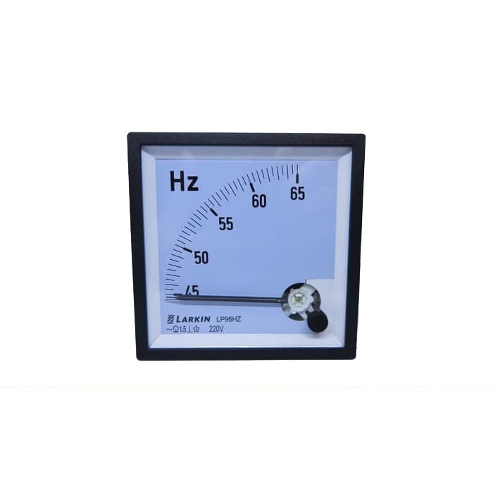 Komponen Listrik Larkin Lp-96Hz Analog Frequency Hz Panel Meter 96X96 Jarum