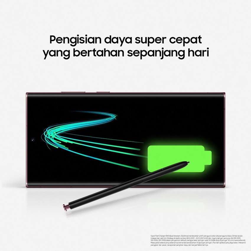 Handphone SAMSUNG GALAXY S22 Ultra 5G 12/256GB - Garansi Resmi