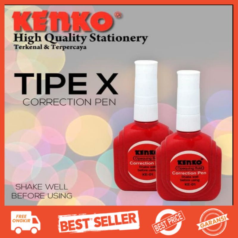 

Kenko Correction Pen Penghapus Tip Ex Cair Eraser Pen