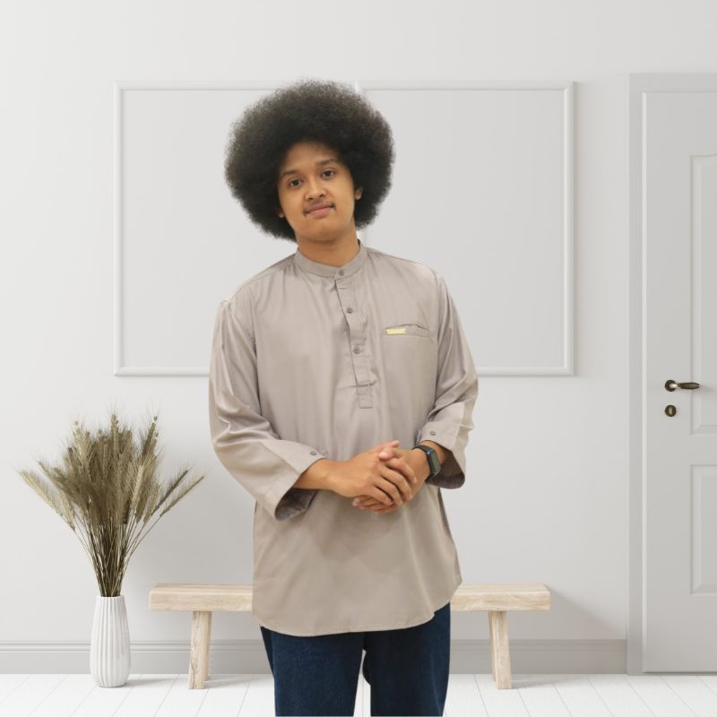 Baju Koko kurta dewasa warna coksu