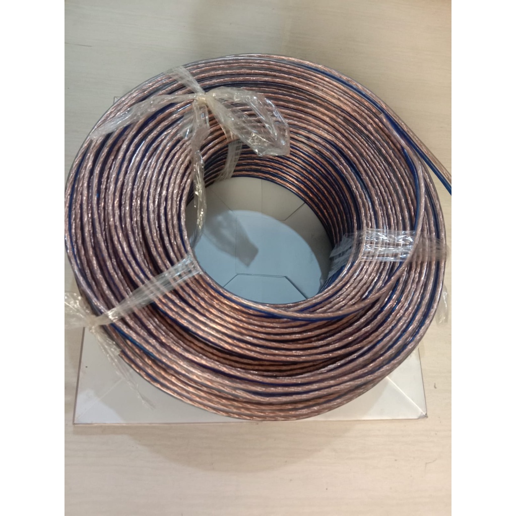 kabel audio listrik per meter murah / Kabel audio Transparan / kabel speaker audio / kabel audio original