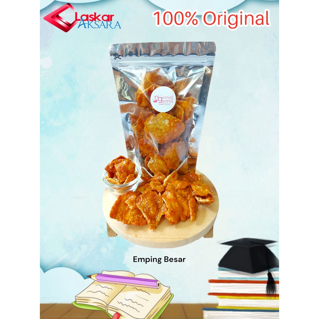 

Emping Besar Manis Pedas / Premium