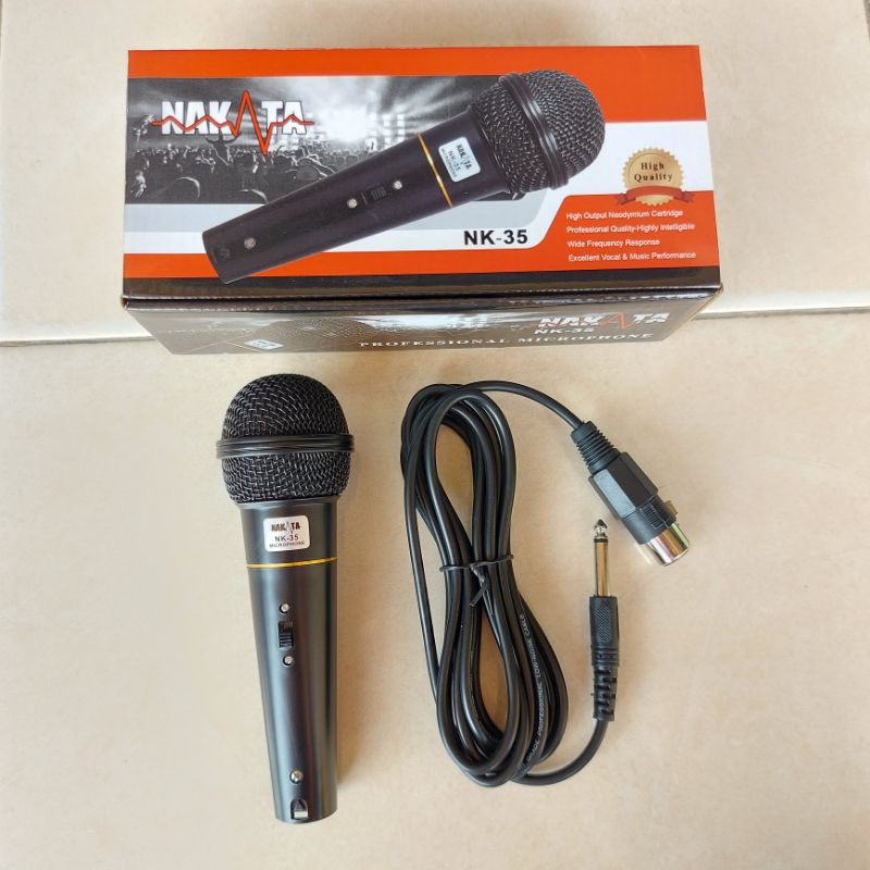 Mic Microphone NAKATA NK-35 Nakata NK 35