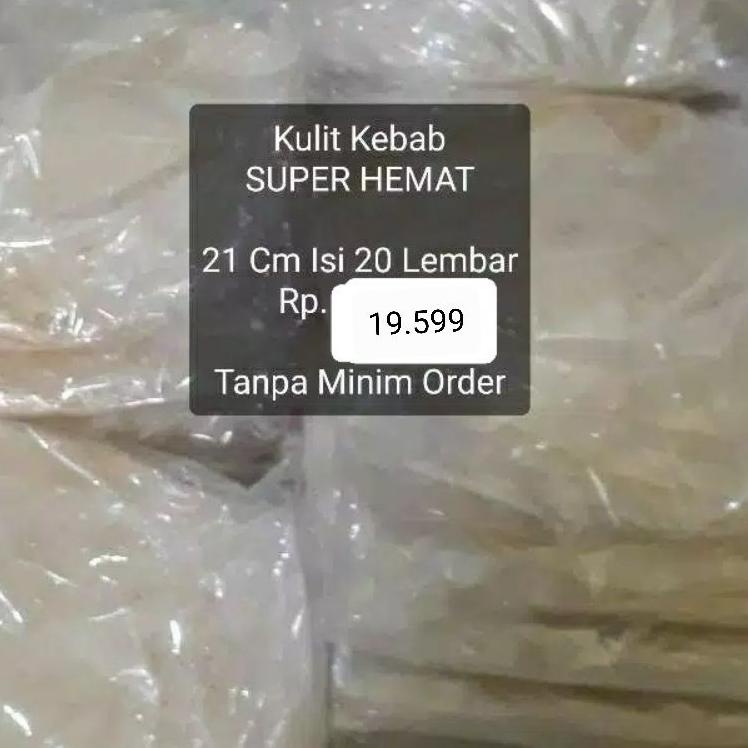

[ SALE ] Kulit Kebab Harga Super Hemat 21 Cm Isi 20 Lembar Tortila Enak Tortilla Top