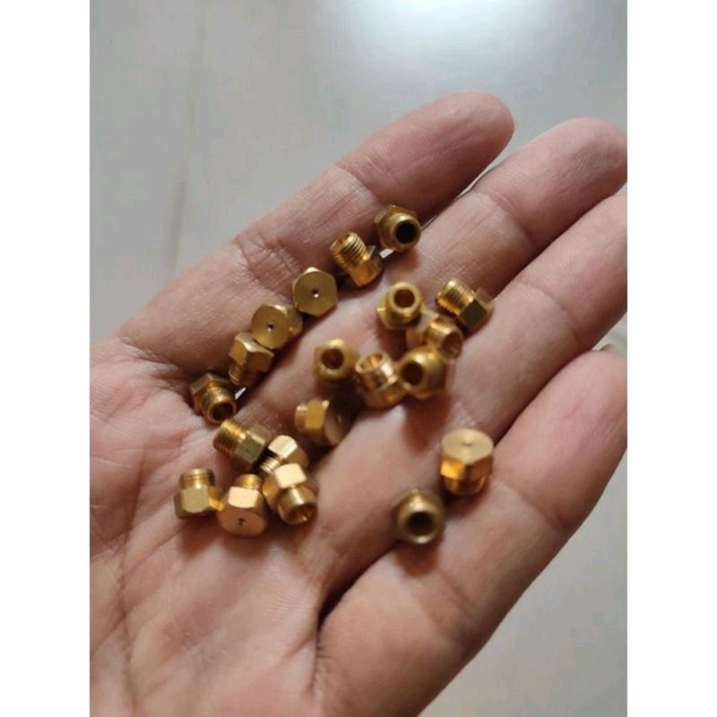 spuyer ukuran drat 5mm kompor camping portabel atau water heater paloma