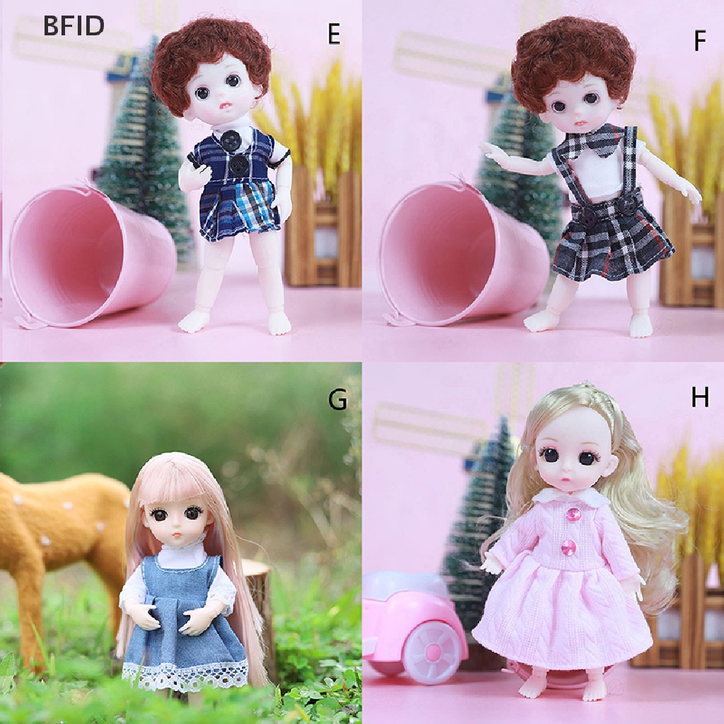 [BFID] 1set 16cm Baju Boneka Rok Universal Pakaian Anak Perempuan Mainan Aksesoris Hadiah [ID]