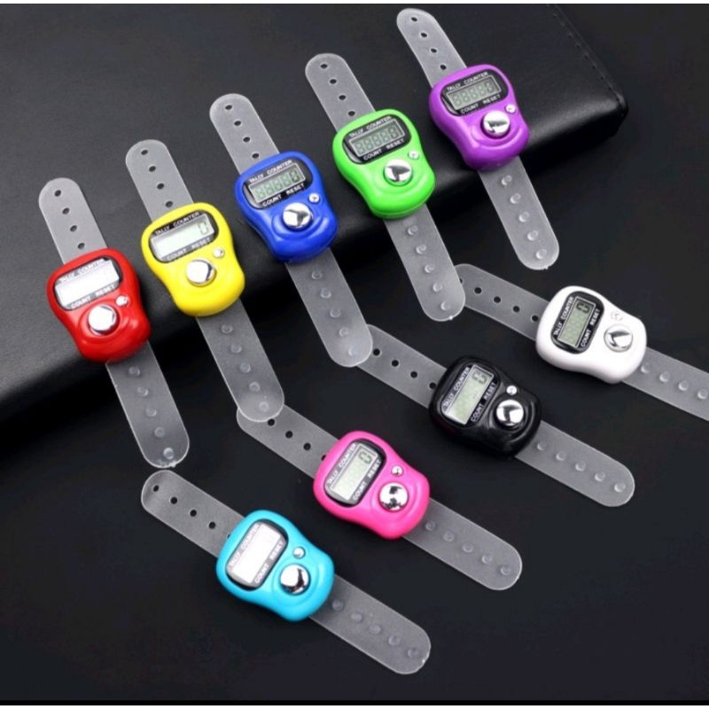 TASBIH DIGITAL MINI Alat Hitung Elektronik Finger Tally Counter Mini Jari Penghitung