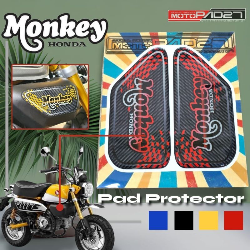 Stiker side body samping Honda Monkey 125 stiker timbul protector Honda Monkey 125