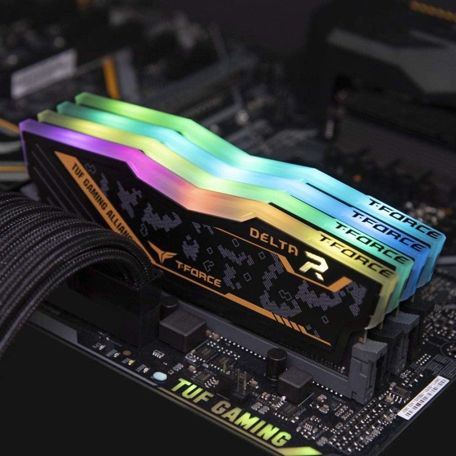 Team Delta TUF RGB DDR4 32GB (2X16GB) 3200Mhz TF9D432G3200HC16FDC01