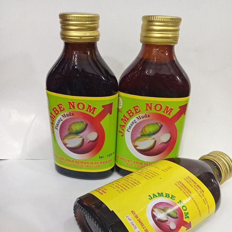 

JAMU HERBAL JAMBE NOM LELAKI ASLI ORIGINAL/ JAMU JAMBE NOM PINANG MUDA/ JAMBE NOM