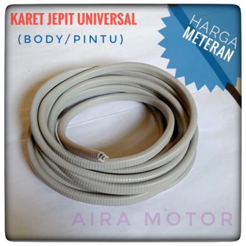 Karet jepit mobil karet pintu mobil karet jepit universal karet belut karet pinggiran mobil 1meter