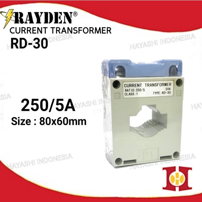 Current Transformer CT Panel 250 Ampere 250A 250/5A MSQ 30 MSQ-30