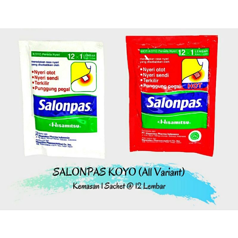 Koyo Salonpas 12x1s 1 box
