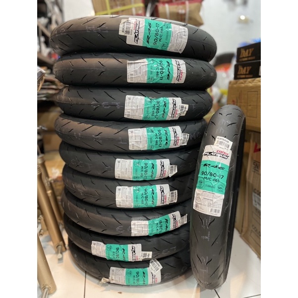 BAN RACING BAN LUAR CORSA R46 SOFT COMPOUND 90/80 RING 17 RING 14