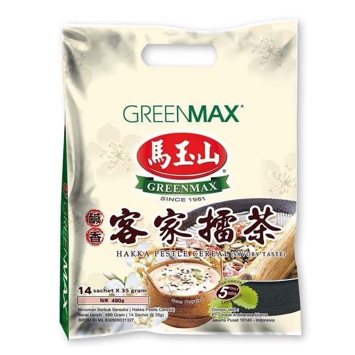 

[BISA COD] GREENMAX HAKKA PESTLE CEREAL