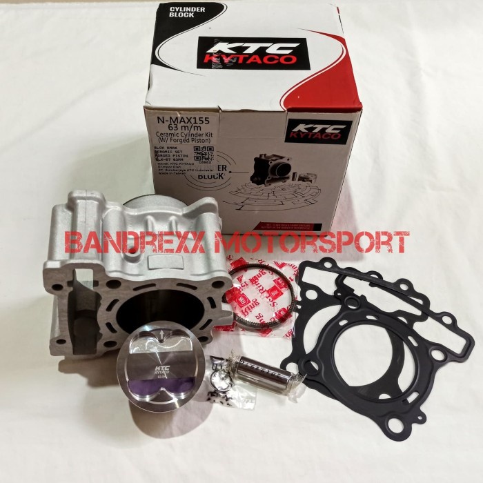 Blok bore up 180cc KTC piston 63mm Ceramic Cylinder for Nmax-Aerox 155
