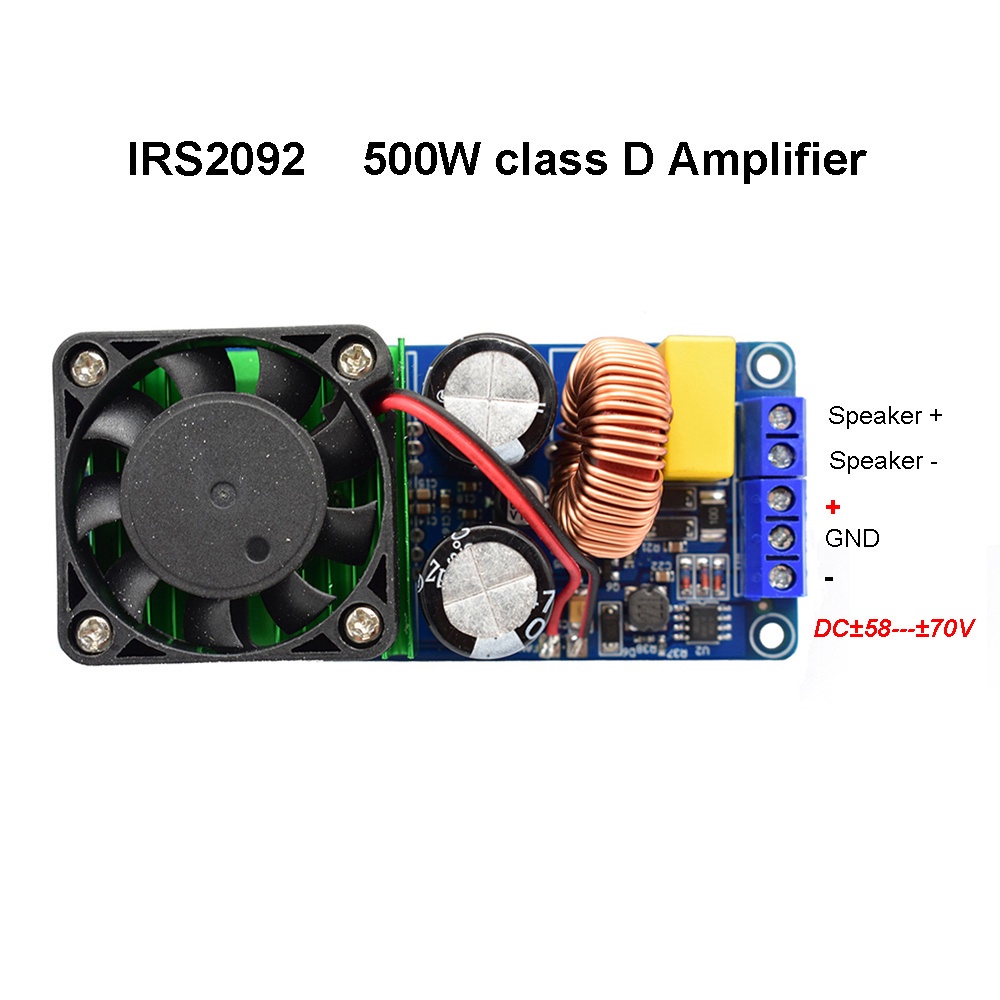 IRS2092S Papan Amplifier Hifi Digital High Power 500W Class D Mono Super LM3886