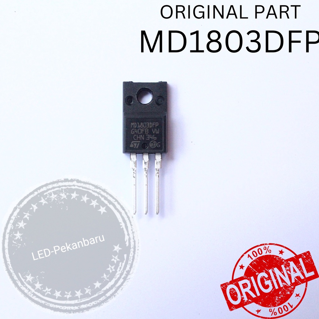 ORIGINAL MD1803DFP MD1803DF MD1803 MD 1803 TR HORIZONTAL BODY KECIL