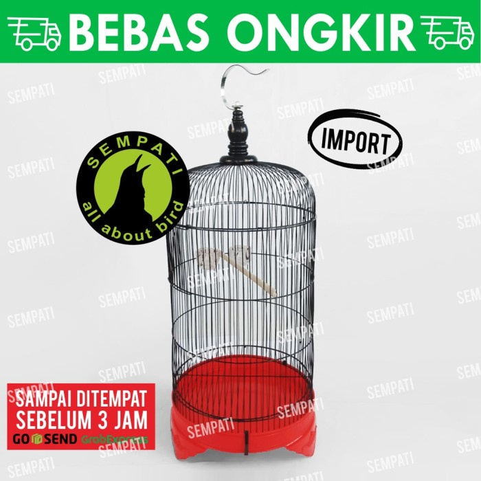 Kandang Burung Sangkar Besi Import Kandang Burung Lovebird Parkit Kenari