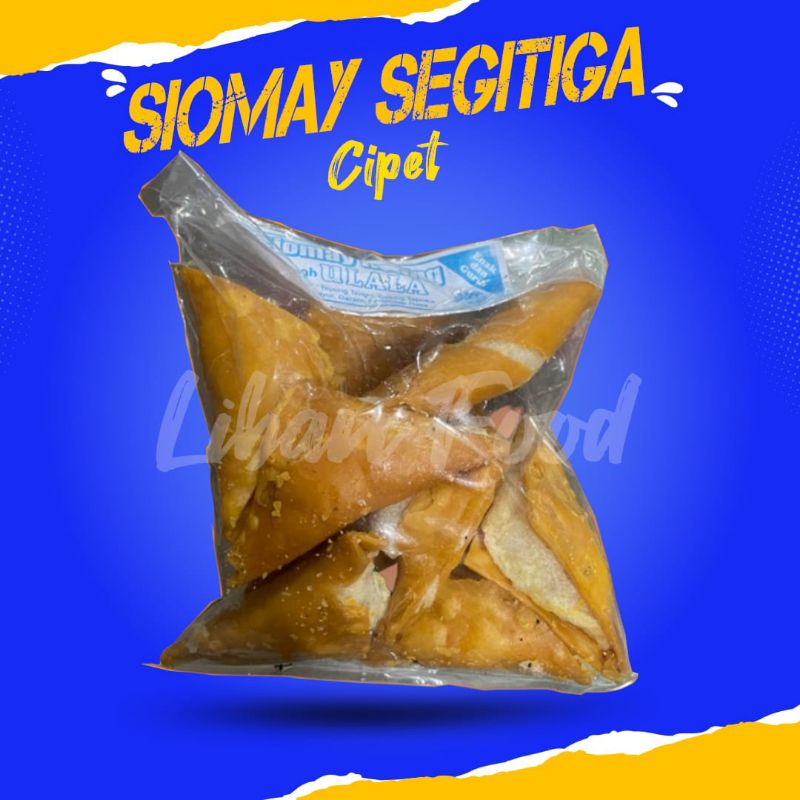 SIOMAY SEGITIGA BESAR 10PCS (1 BKS)/ CIPET