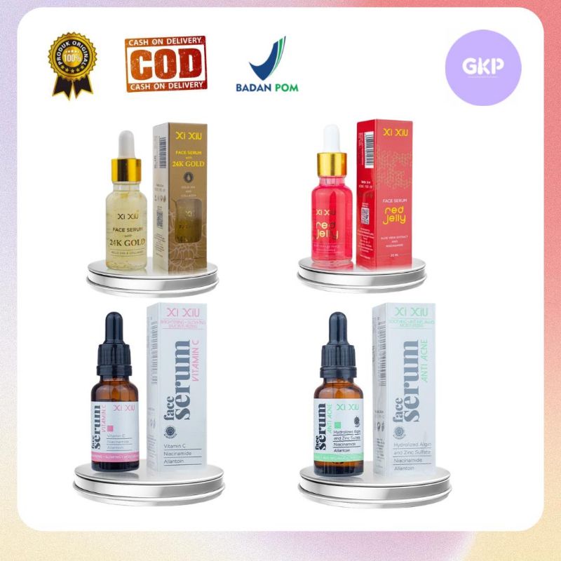 Xi Xiu Face Serum BPOM HALAL MUI