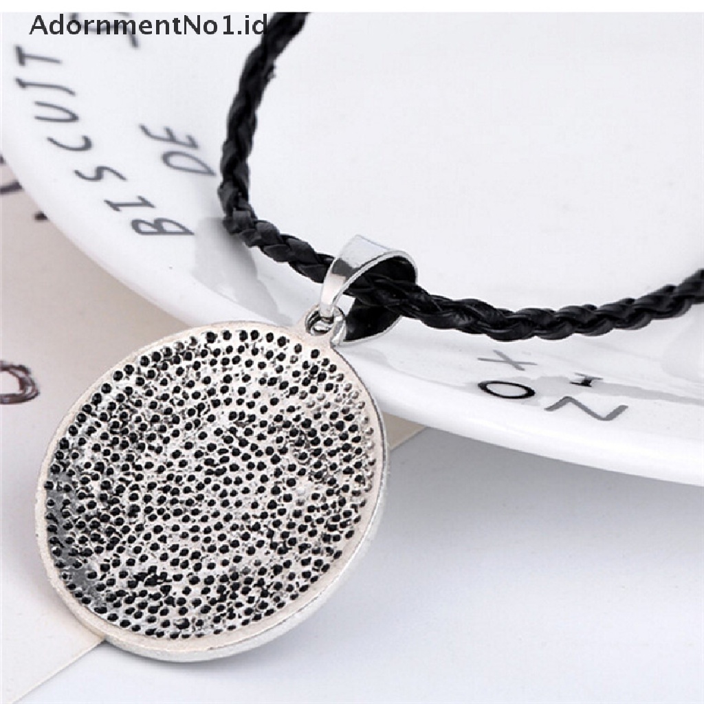 [AdornmentNo1] Fashion Keren Viking Scandina Compass Pendant Simbal Kalung Liontin Odin [ID]