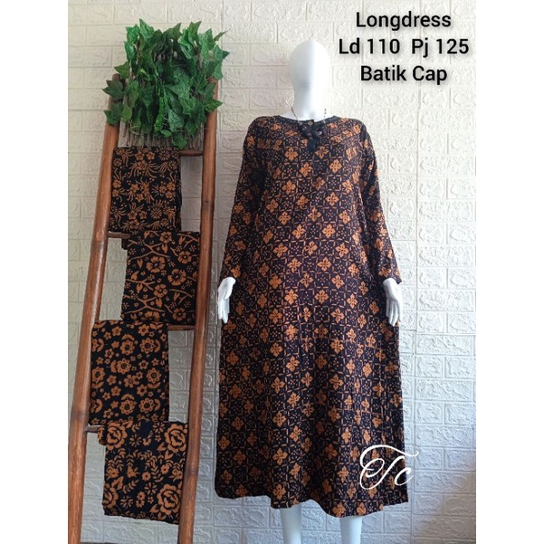 Gamis Abaya Rayon Batik Cap