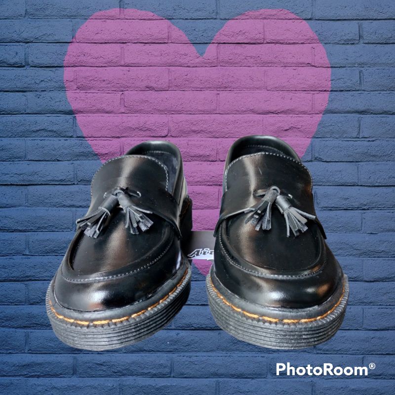 LOFER DR MARTENS SEPATU PENNY LOAFER  SLIP ON PRIA HADE UK 36-45