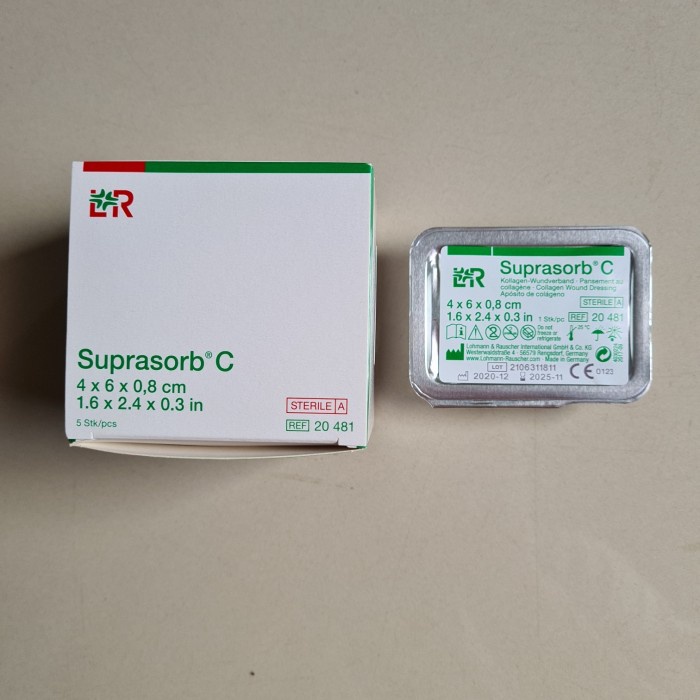 Jual Suprasorb C 4x6 Collagen Wound Dressing / Untuk Luka Diabetes