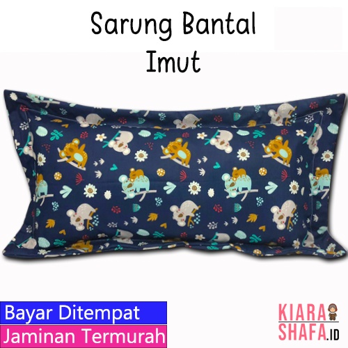 Sarung Bantal Imut Ukuran 60 x 30 cm