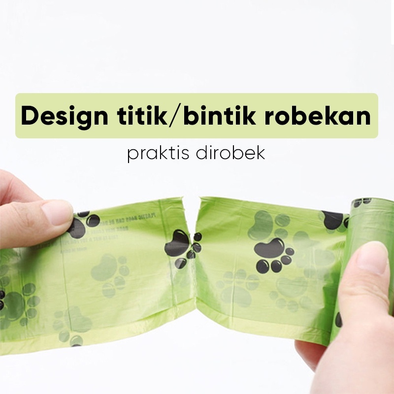 Kantong Plastik Kotoran Anjing Kucing Poop Bags &amp; Scoopers Poop Kotoran Anjing  Kantong Plastik Pup Trash Bag Kantong Sampah Hewan