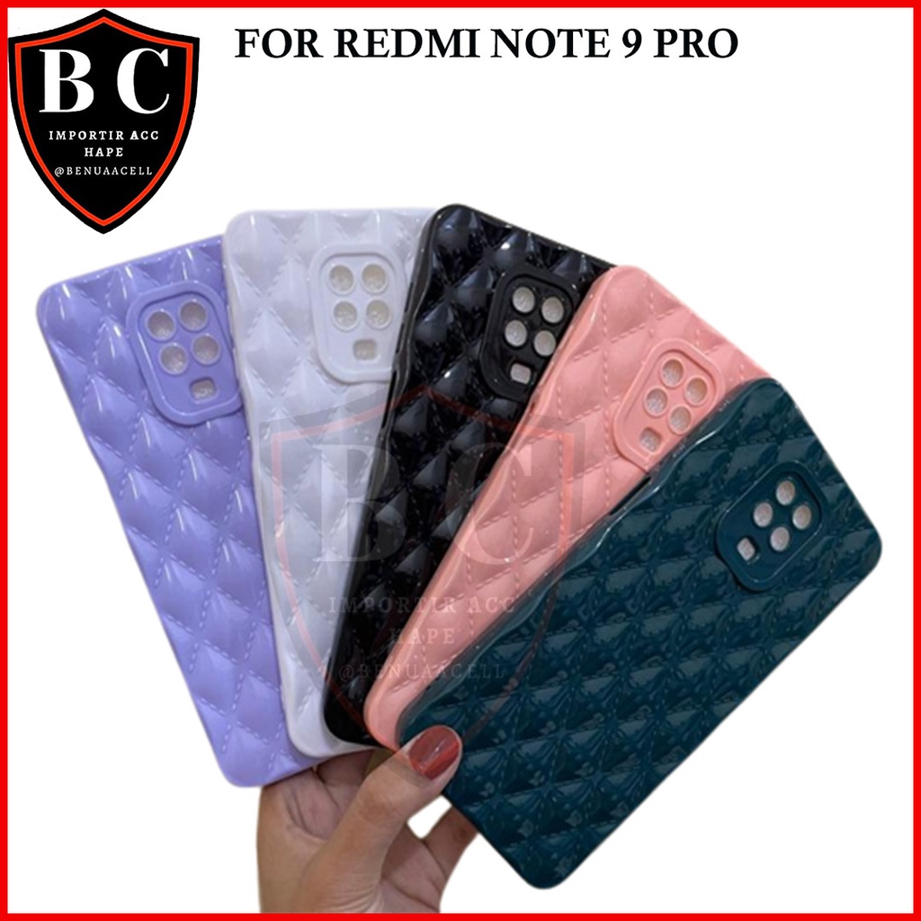 SOFTCASE GLOSY DIAMOND XIAOMI REDMI NOTE 9 REDMI NOTE 9 PRO