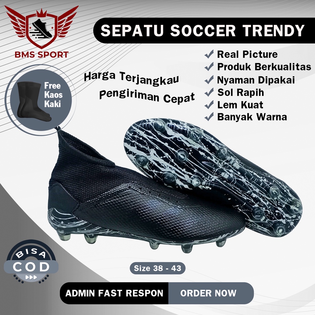 Sepatu Bola Adidas Predator Sepatu Sepak Bola Sepakbola Kaki Adidas Predator Copa premium free kaos 