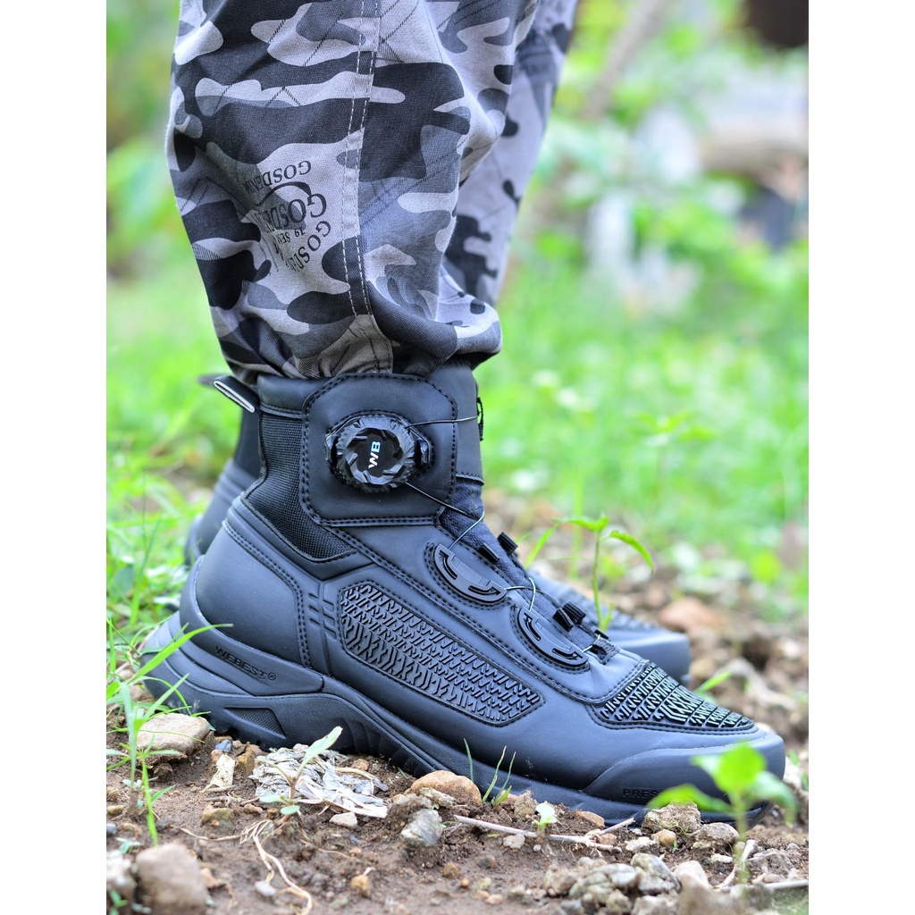 SEPATU WEBEST  JARING MIDTRACK TALI PUTAR PDH LIBRA WB