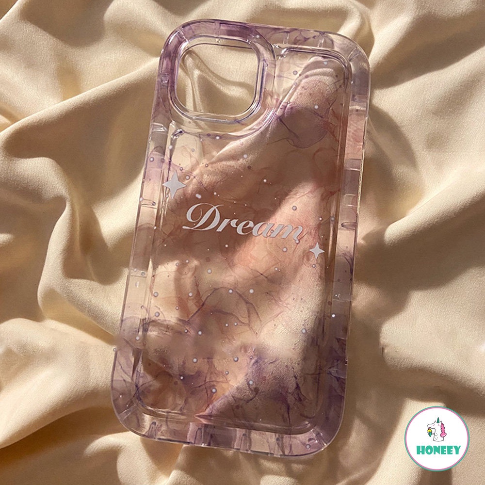 Soft Case TPU Transparan Motif Lukisan Cat Air Bintang Vintage Untuk IPhone 14 13 12 11 Pro Max