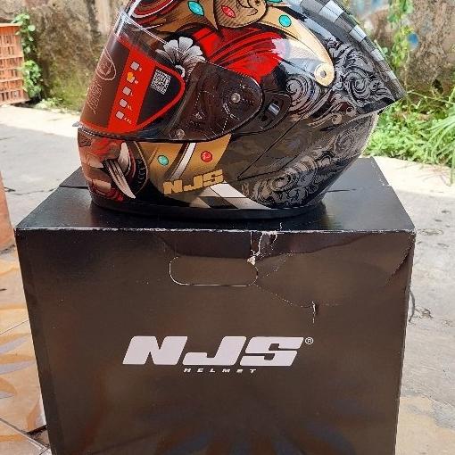 NJS ZX-1 BARONG | HELM NJS ZX-1 MOTIF BARONG NEW ORIGINAL