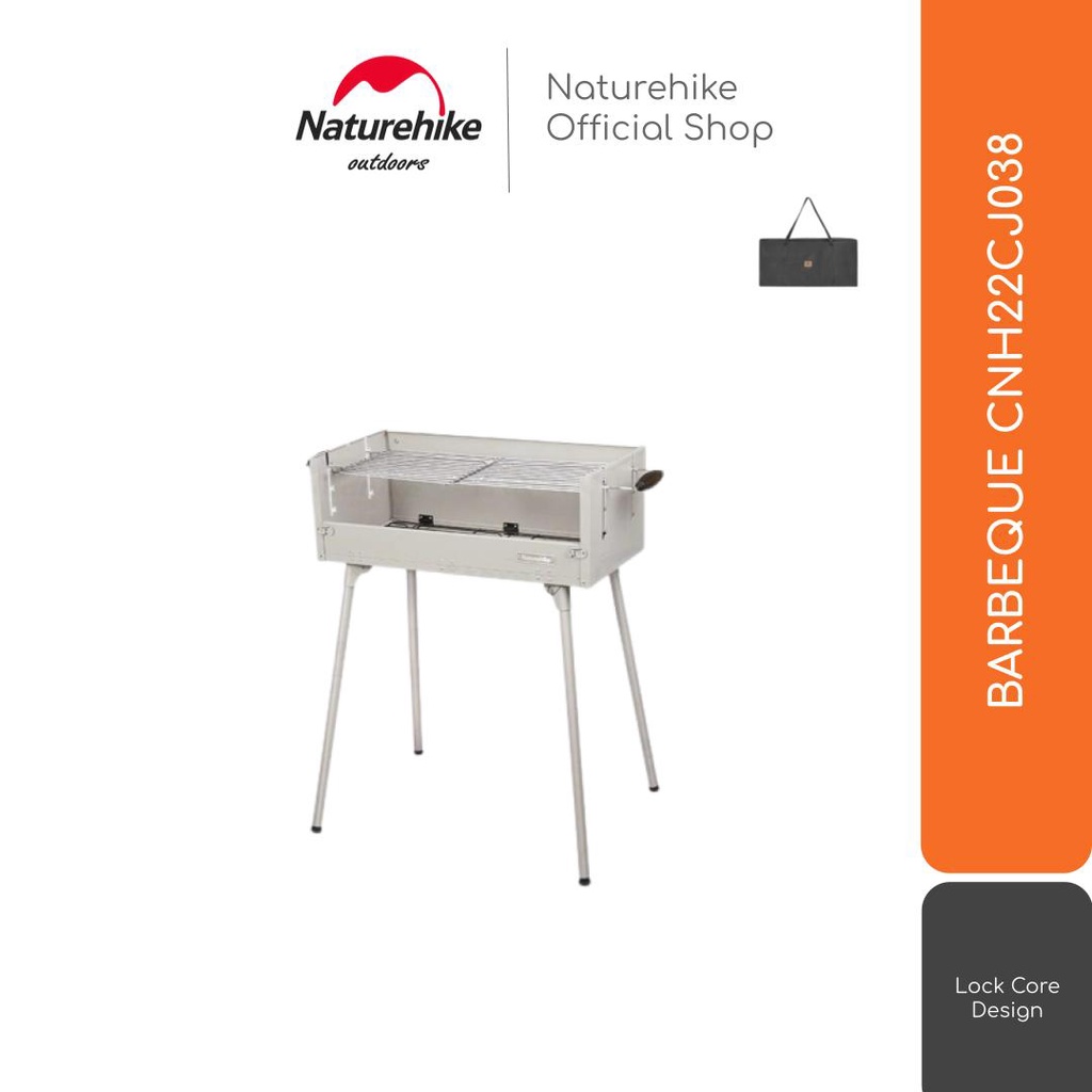 BBQ GRILL LIPAT PORTABLE CAMPING OUTDOOR NATUREHIKE CNH22CJ038