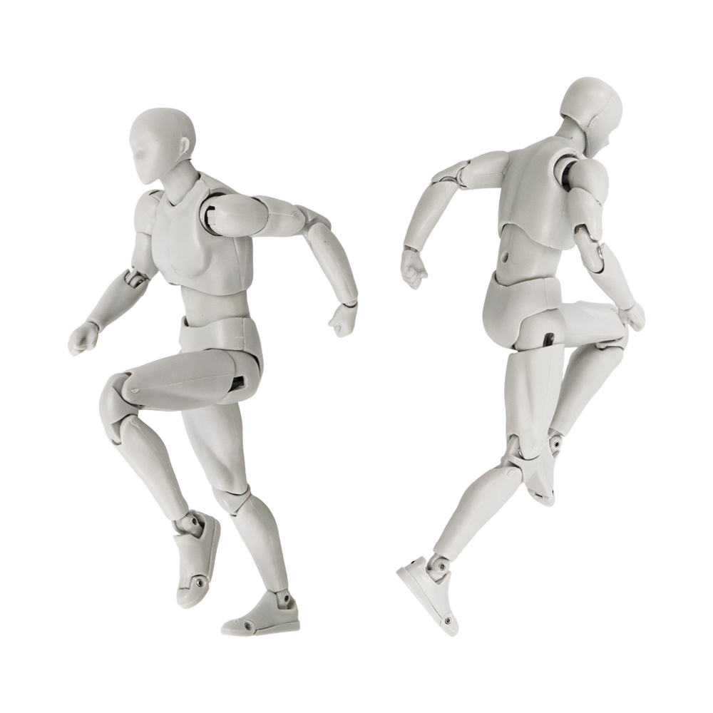 Body Kun DX Set Mannequin OMTHMNGY Action Figure Male Model  - Gray