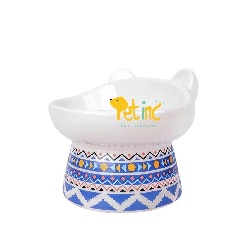 Premium Inca ceramic healthy spine high bowl