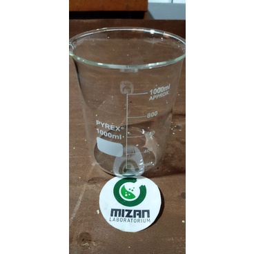 Beaker glass /gelas kimia  1000 ml pyrex