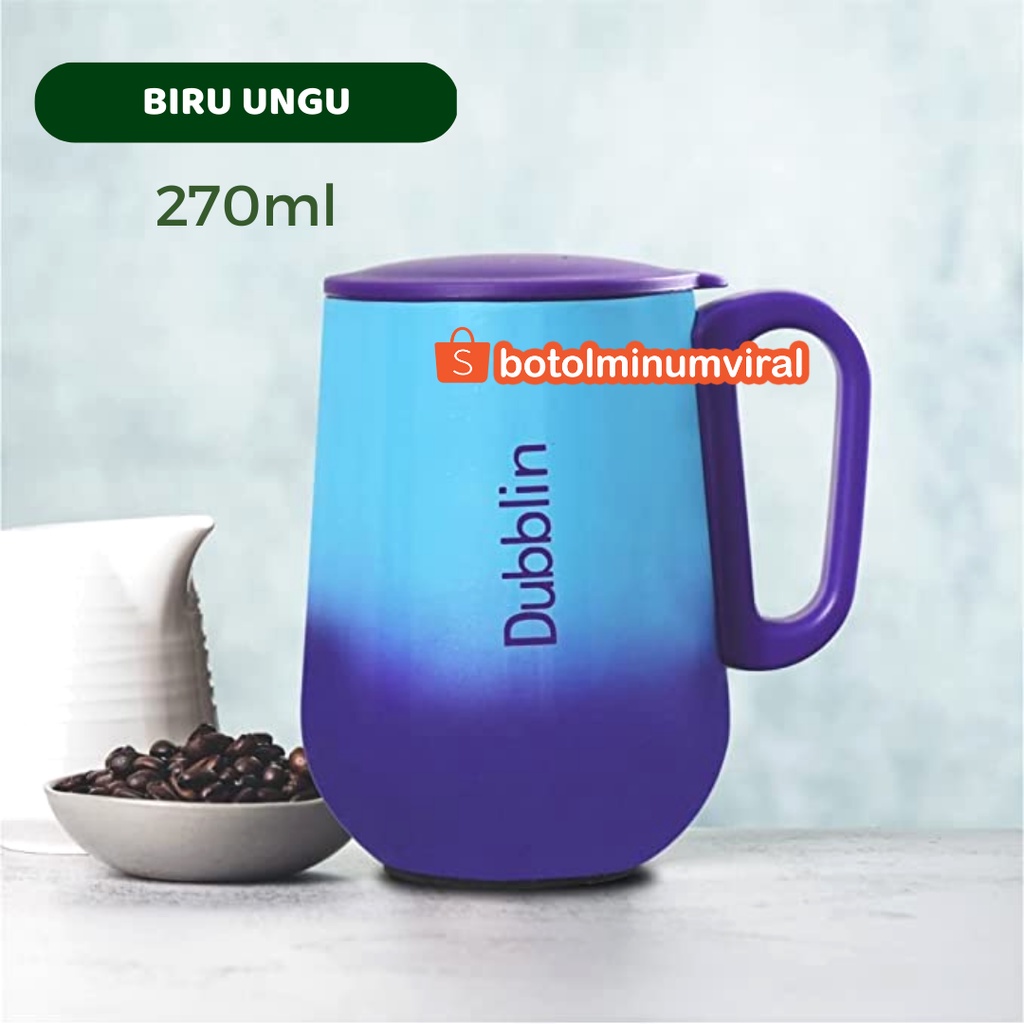 Mug Tumblr Coffee Teh Stainless Panas Dingin Hadiah Aesthetic Rugby Premium Import