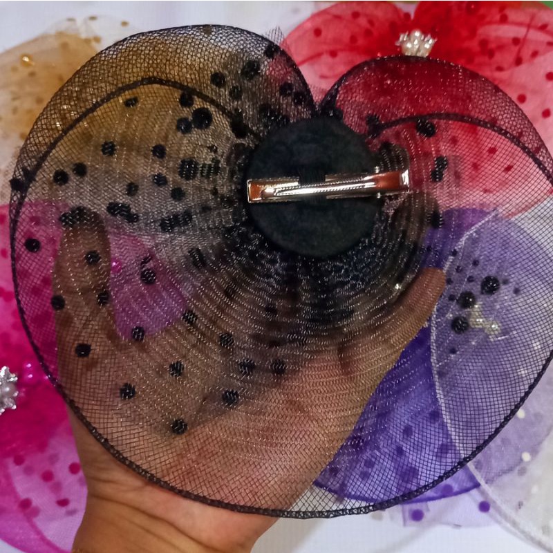 Jepit Jala Fascinator 3Mutiara-HeaJedpiece Pesta Wedding