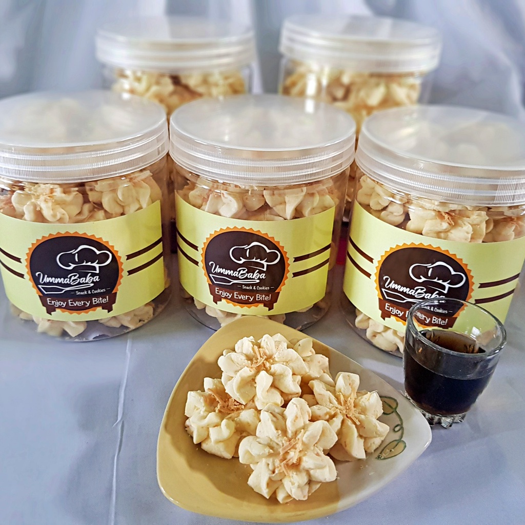 

Kue Sagu Keju Lumer (Beli 1 Toples Sagu Keju + Gratis 1 Pouch Semprit)