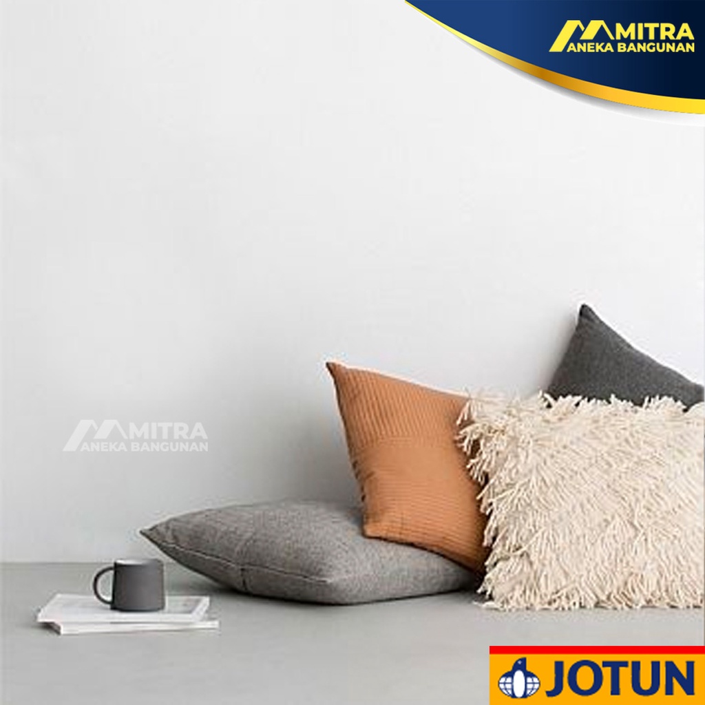 CAT TEMBOK JOTUN INTERIOR EKSTERIOR WARNA ALPHINE SNOW 6317 / PUTIH SALJU