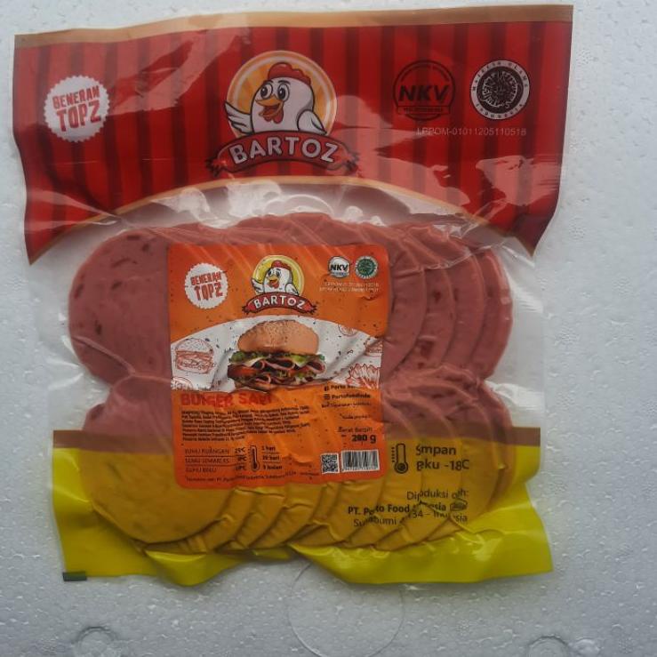 

✔✔SALE✔✔ Bartoz burger sapi isi 20 280 gram