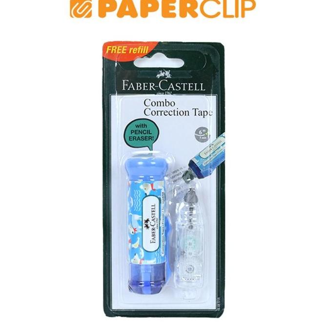

CORRECTION TAPE FABER CASTELL 169851R BLUE