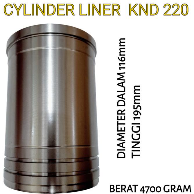 Knd 220 Boring Cylinder Liner Kubota