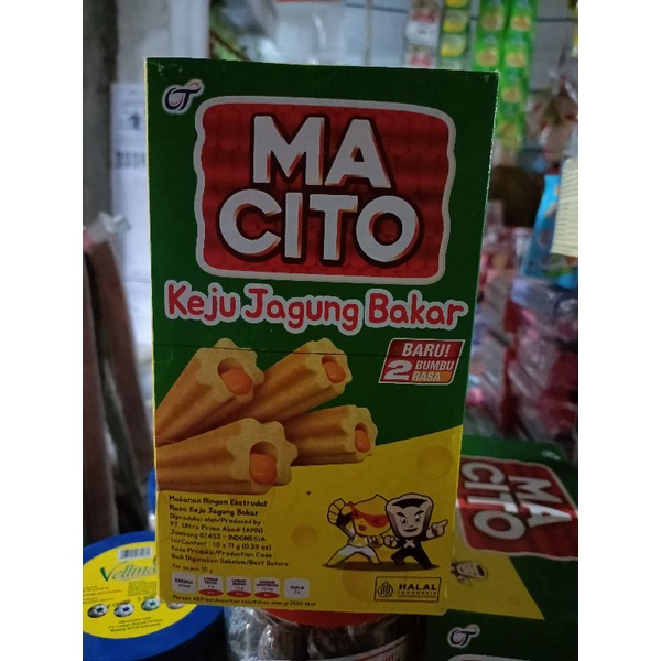 

(dapat 5 biji) macito keju jagung bakar