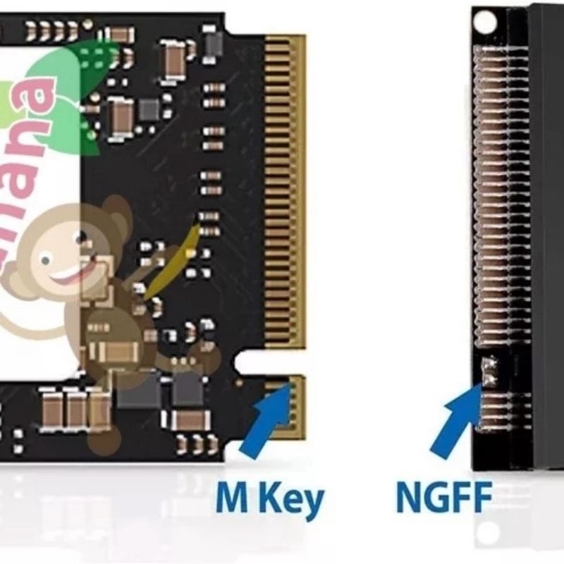 Converter NVMe 12+16 pin NGFF M.2 SSD Card as 2013 2014 2015 MacBook