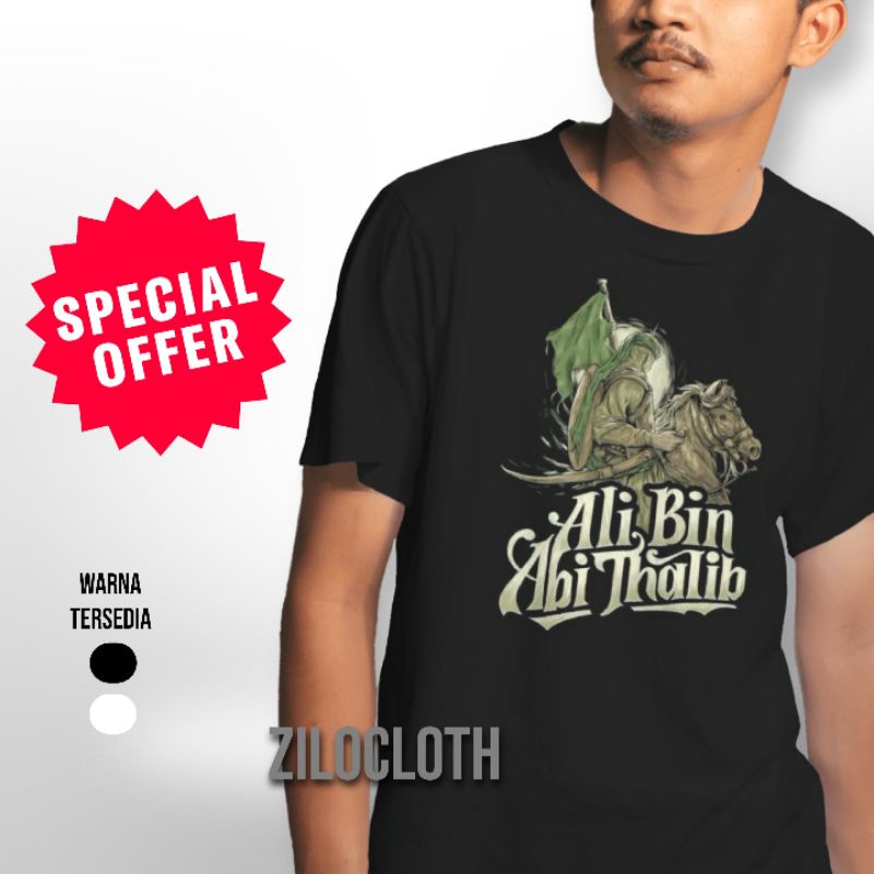 KAOS DISTRO TOKOH ISLAM ALI BIN ABU THALIB